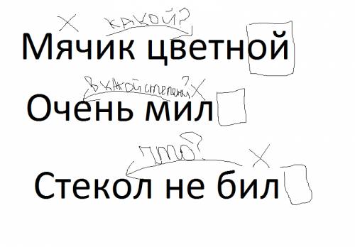 Выпишите три словосочетания . обозначьте в них графически грамматическую и смысловую связь мячик пры