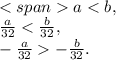 a- \frac{b}{32}.