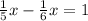 \frac{1}{5} x- \frac{1}{6} x=1