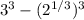 3^3-(2 ^{1/3})^3