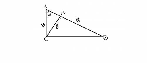 Через вершину прямого кута с прямокутного трикутника abc до його площини проведено перпендикуляр cm.