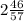 2 \frac{46}{57}