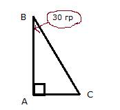 Площадь прямоугольного треугольника равна 242*корень3/3. один из острых углов равен 30. найдите длин