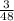 \frac{3}{48}