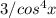 3/cos^4x