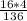 \frac{16*4}{136}