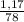 \frac{1,17}{78}