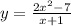 y= \frac{2x^2-7}{x+1}