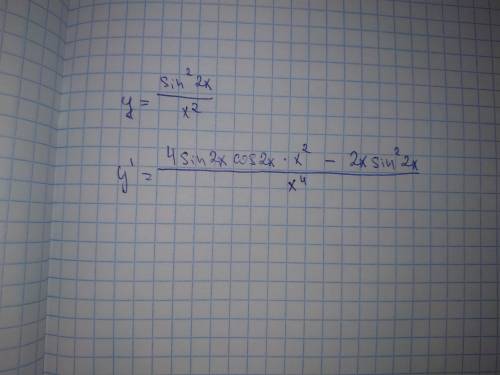 \frac{sin^22x}{x^2}