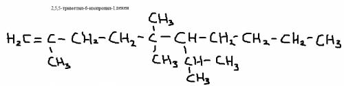 2.5.5-триметил-6-изопропил-1 как это будет выглядеть ?