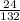 \frac{24}{132}