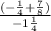 \frac {(-\frac{1}{4}+\frac{7}{8} )}{- 1\frac {1}{4} }