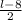 \frac{l-8}{2}