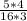 \frac{5*4}{16*3}