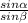 \frac{sin \alpha }{sin \beta }