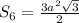 S_{6}= \frac{3 a^{2} \sqrt{3} }{2}