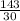 \frac{143}{30}