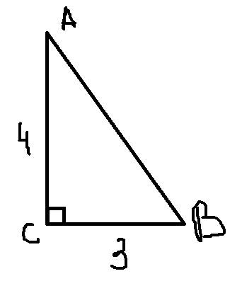 Втреугольнике abc угол c равен 90, ac=6, tga=3/4. найдите ab. желательно подробно, а заранее . подро