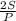 \frac{2S}{P}