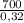 \frac{700}{0,32}