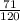 \frac{71}{120}