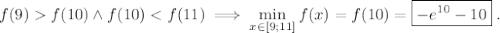 \displaystyle f(9)f(10)\land f(10)