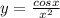 y= \frac{cosx}{x^2}