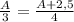 \frac{A}{3}= \frac{A+2,5}{4}