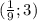 ( \frac{1}{9} ;3)