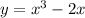 y=x^{3}-2x