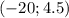 (-20; 4.5)