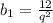 b_1= \frac{12}{q^2}