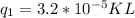 q_1=3.2*10^{-5} KL