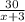 \frac{30}{x+3}