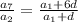 \frac{a_7}{a_2}= \frac{a_1+6d}{a_1+d}