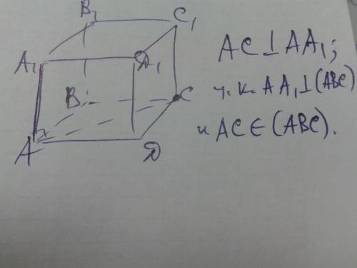 Дано зображення куба abcda1b1c1d1. укажiть пряму , яка перпендиулярна до прямоi aa1 i проходить чере