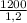 \frac{1200}{1,2}