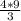 \frac{4*9}{3}