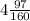 4 \frac{97}{160}