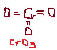 H2o3, cro3, h2o структурная формула