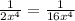 \frac{1}{2 x^{4} } = \frac{1}{16 x^{4} }