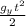 \frac{g _{y} t ^{2} }{2}