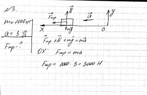 1.тело, массой 6кг движется с a=6м/с2, чему равен f, если мю=0,3 2. тело, массой 600кг движется с а=