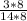 \frac{3*8}{14*8}