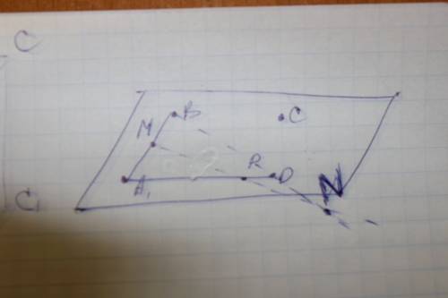 1)точки a b c d не лежат в одной плоскости,точки p и m лежат на отрезках ad и ab,соответственно так