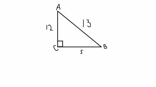 Втреугольнике abc угол c 90 градусов, ab=13, bc=5,ac=12. найдите cosa