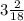 3\frac{2}{18}