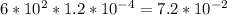 6*10^2*1.2*10^{-4}=7.2*10^{-2}