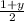 \frac{1+y}{2}