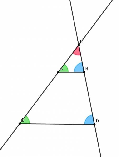 А) будут ли гомотетичными отрезки ab и cd, ab=2 см,cd=6 см, ab∥cd б) чему равен коэффициент гомотети